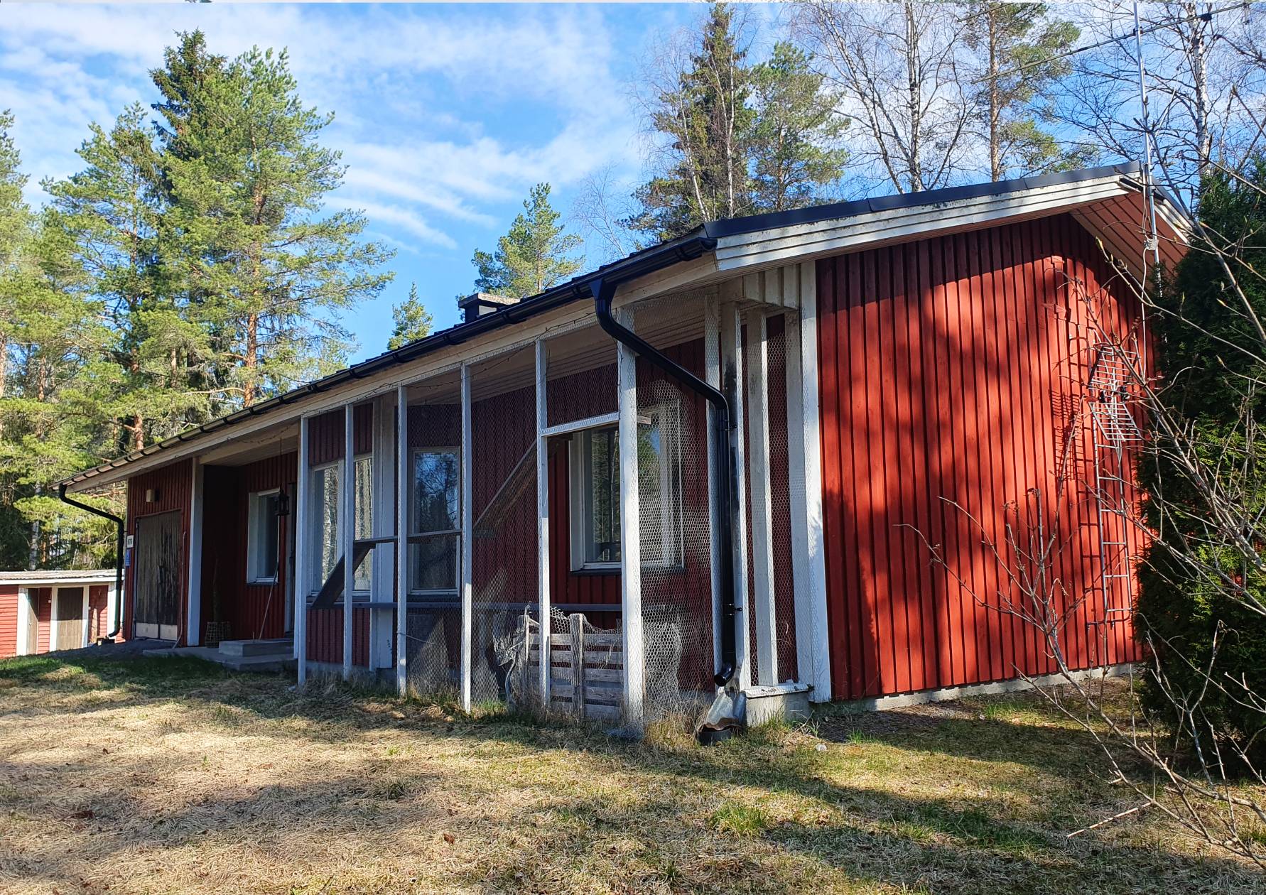 Talon värinvaihto kankaanpää ennen